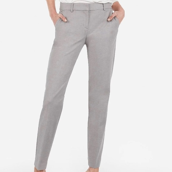 Express gray cigarette pants - Picture 3 of 5